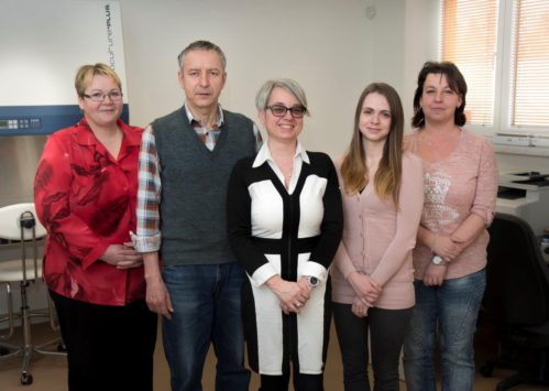 Jana Szutová s týmem firmy ProNanoTech